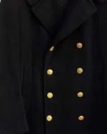 1939 Navy Officer Bridge Coat | Trendy Leather Jackets