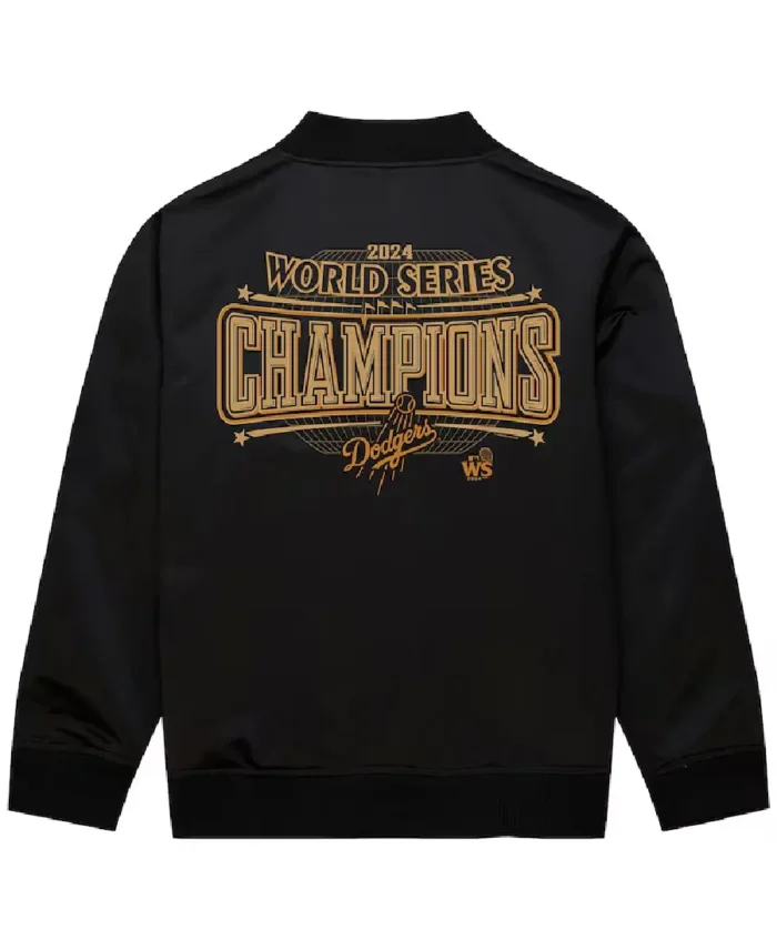 2024 Los Angeles Dodgers World Series Champions Bomber Jacket | Trendy Leather Jackets