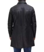 3/4 Length Leather Coat | TLJ