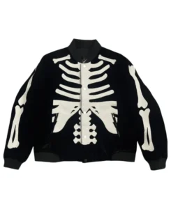 50th Anniversary Vanson Skeleton Bomber Jacket | Trendy Leather Jackets