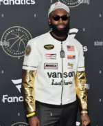 7uice x Vanson Gold Leather Jacket | Trendy Leather Jackets