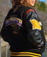 90th Anniversary Washington Commanders DC Varsity Jacket | Trendy Leather Jackets