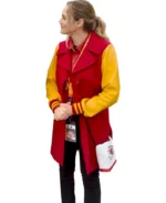 A Chiefs Love Story Hunter King Red Long Jacket Coat | Trendy Leather Jackets