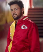 A Chiefs Love Story Tyler Hynes KC Chiefs Red Jacket | Trendy Leather Jackets