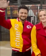 A Chiefs Love Story Tyler Hynes KC Chiefs Red Jacket | Trendy Leather Jackets