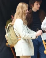 A Complete Unknown Elle Fanning 3/4 Trench Coat | TLJ
