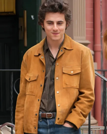 A Complete Unknown Timothée Chalamet Suede Jacket | Trendy Leather Jackets