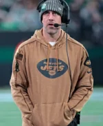 Aaron Rodgers New York Jets Salute Club Hoodie | Trendy Leather Jackets