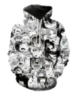 Ahegao Hoodie | Trendy Leather Jackets