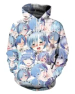 Ahegao Hoodie | Trendy Leather Jackets