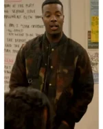 All American S06 Spencer James Camo Print Jacket | Trendy Leather Jackets