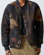 All American S06 Spencer James Camo Print Jacket | Trendy Leather Jackets