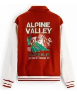 All Day Ski 80 Alpine Valley Varsity Jacket | Trendy Leather Jackets