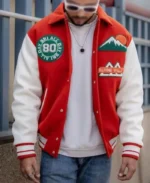 All Day Ski 80 Alpine Valley Varsity Jacket | Trendy Leather Jackets