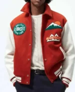 All Day Ski 80 Alpine Valley Varsity Jacket | Trendy Leather Jackets