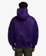 Alpha Industries Phoenix Sun Hooded Bomber Jacket | Trendy Leather Jackets
