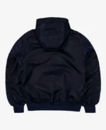 Alpha Industries X Chicago Bears Hooded Bomber Jacket | Trendy Leather Jackets