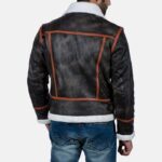 Alpine Brown Fur Leather Jacket - TLJ