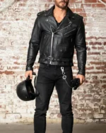 American Eagle Leather Jacket