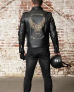 American Eagle Leather Jacket