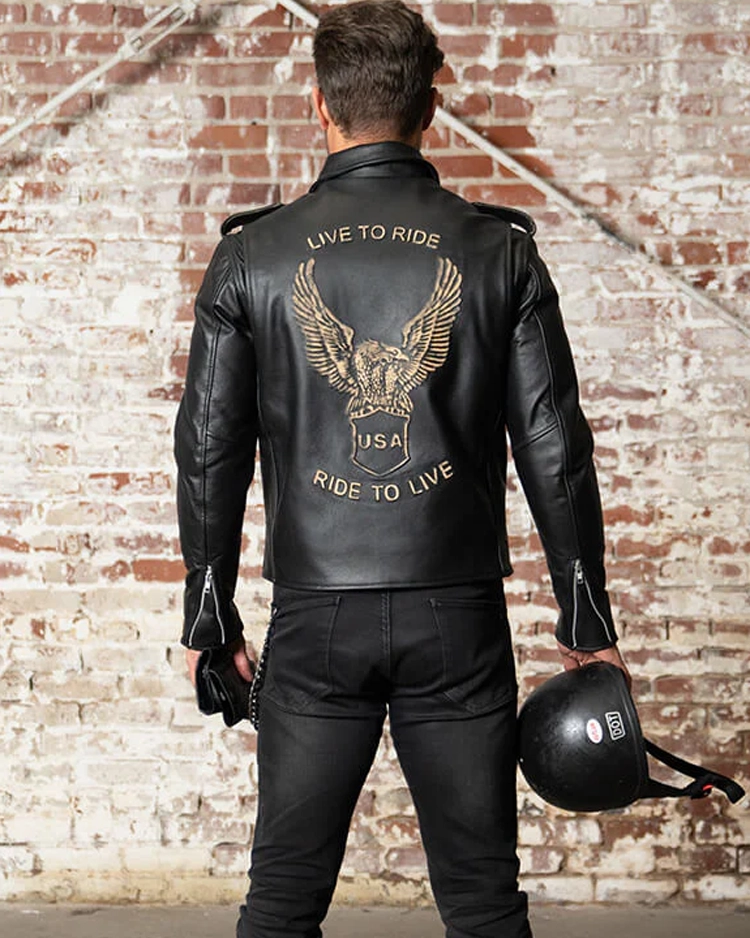 American Eagle Leather Jacket