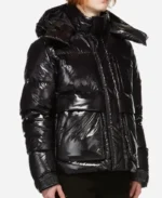 Amiri Shiny Hooded Puffer Jacket | Trendy Leather Jackets