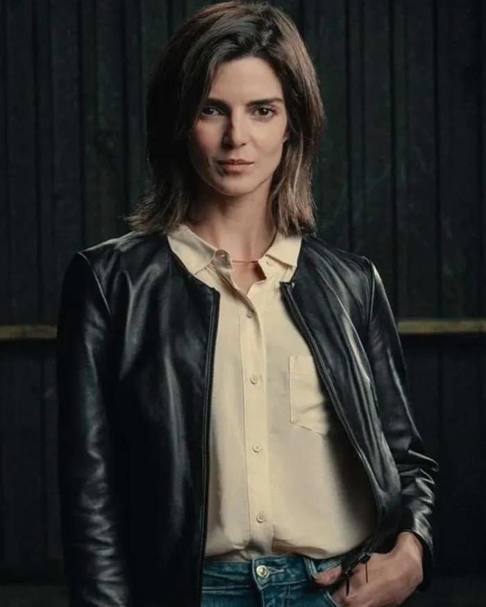 Ana Gangs Of Galicia Black Leather Jacket