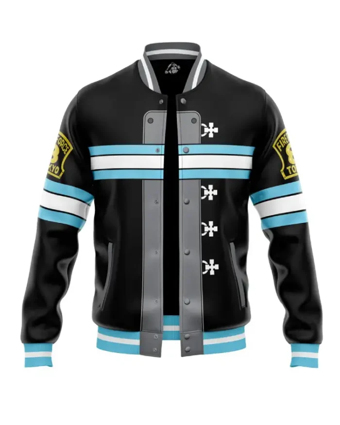 Anime Fire Force Shinra Kusakabe Jacket | Trendy Leather Jackets