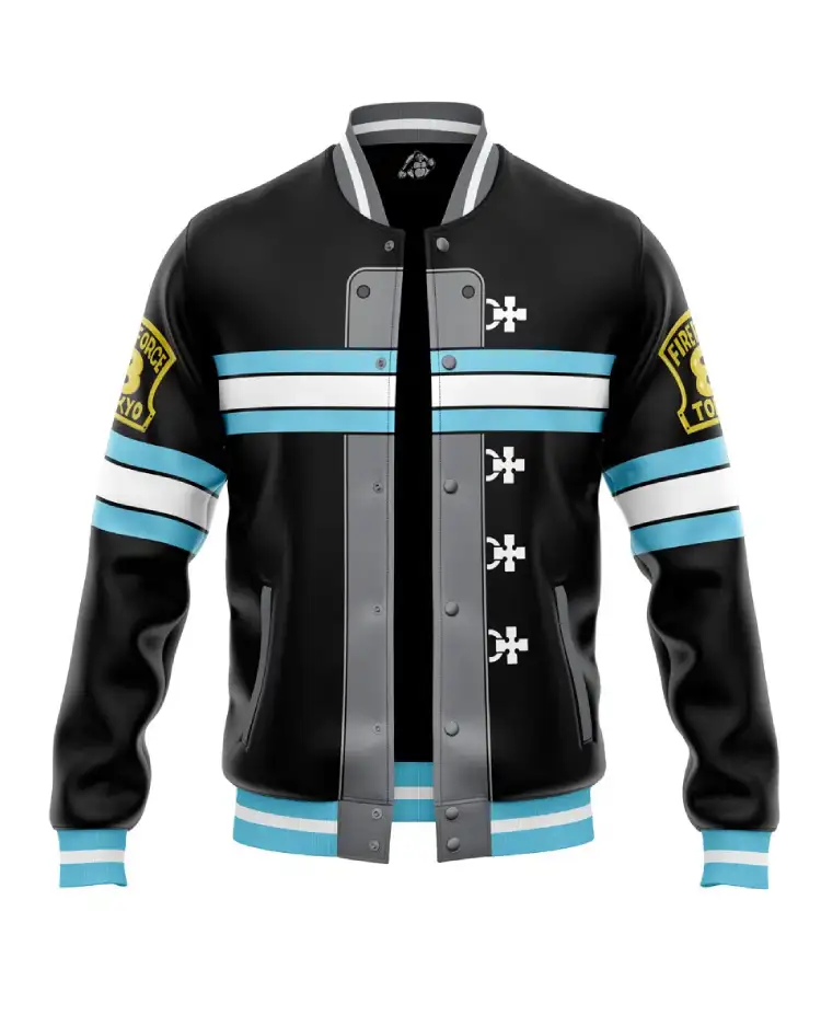 Anime Fire Force Shinra Kusakabe Jacket | Trendy Leather Jackets