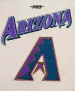 Arizona Diamondbacks Retro Classic Cream Varsity Jacket | Trendy Leather Jackets