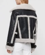 Arlo Shearling Leather Jacket | Trendy Leather Jackets