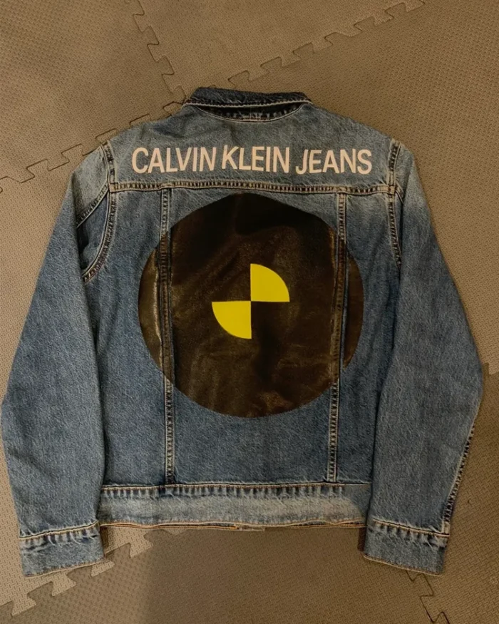 ASAP Rocky Calvin Klein Denim Jacket | Trendy Leather Jackets