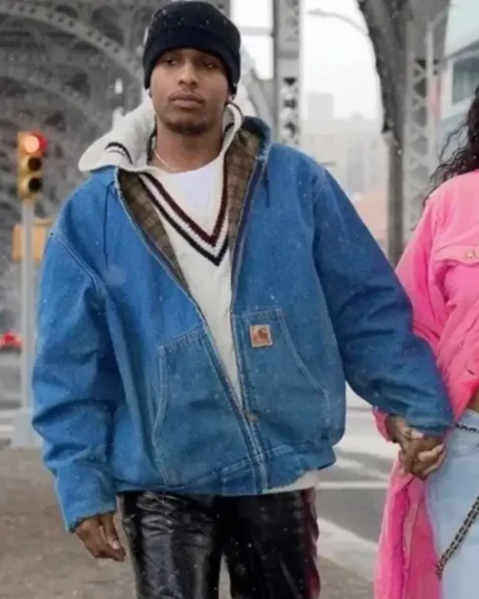 Asap Rocky Carhartt Jacket | Trendy Leather Jackets