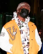 Asap Rocky SJV Varsity Jacket | Trendy Leather Jackets