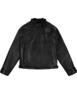 Avirex Black Racing Leather Jacket | Trendy Leather Jackets