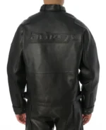 Avirex Black Racing Leather Jacket | Trendy Leather Jackets