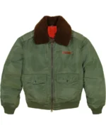 Avirex Sky Charmer Nylon Bomber Jacket | Trendy Leather Jackets