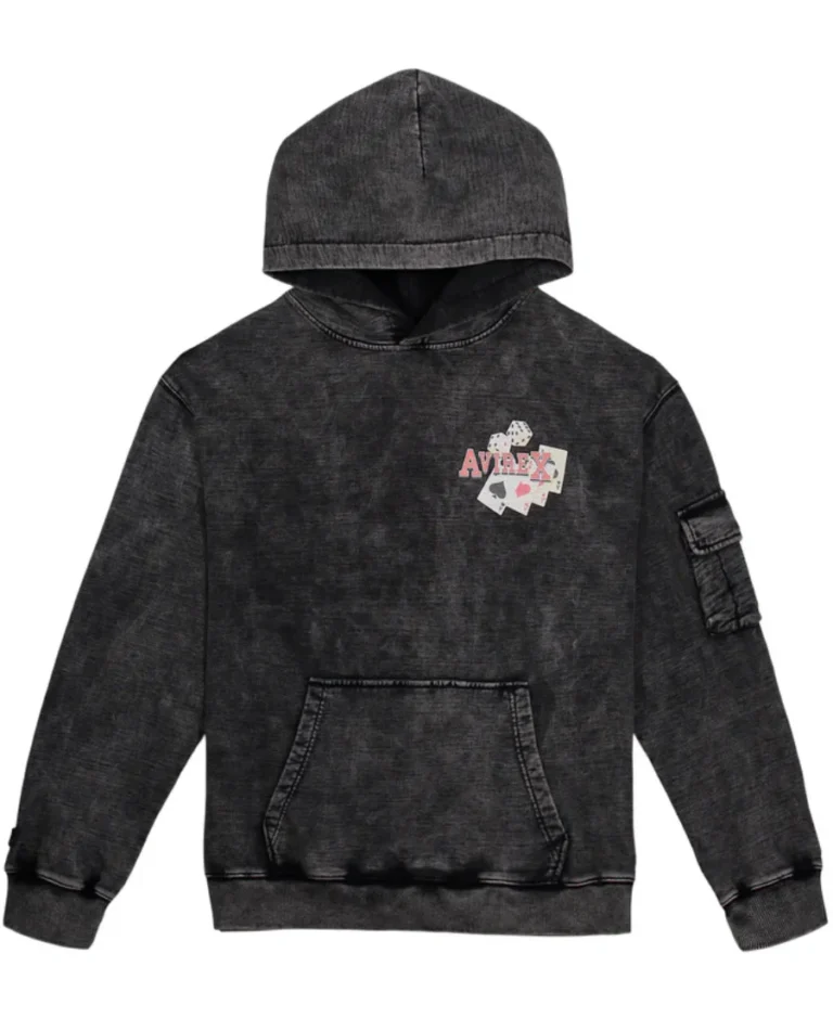Avirex Sky Charmer Pullover Hoodie | Trendy Leather Jackets