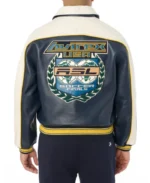 Avirex Soccer Usa Bomber Leather Jacket | Trendy Leather Jackets
