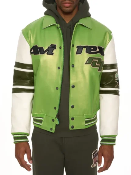 Avirex Stars And Stripe Jacket | Trendy Leather Jackets