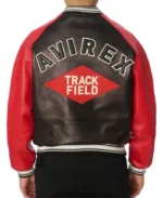 Avirex Track Field Varsity Jacket | Trendy Leather Jackets