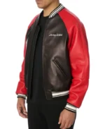 Avirex Track Field Varsity Jacket | Trendy Leather Jackets