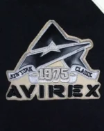 Avirex Vintage 90's Made In USA Leather Varsity Jacket