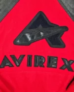 Avirex Vintage 90s Varsity Leather Bomber Jacket