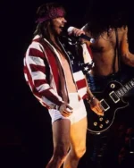 Axl Rose American Flag Jacket | Trendy Leather Jackets