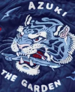 Azuki Twin Tigers Reversible Jacket | Trendy Leather Jackets