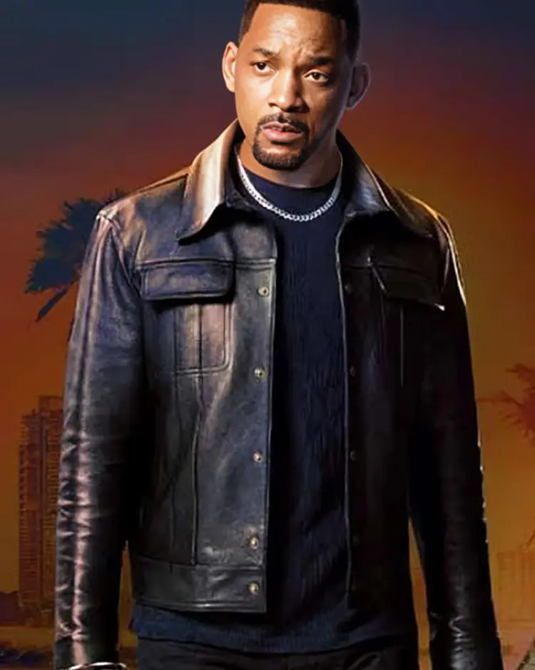 Bad Boys Ride or Die Will Smith Leather Jacket | Trendy Leather Jackets