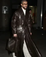 Bad Bunny Met Gala After Party Leather Coat | Trendy Leather Jackets