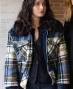 Bad Sisters Eve Hewson Plaid Jacket | Trendy Leather Jackets