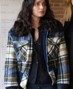 Bad Sisters Eve Hewson Plaid Jacket | Trendy Leather Jackets
